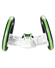 2 Rounds Stunt 360°, Roll to Walk Racing Stunt Car - White