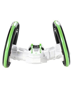 2 Rounds Stunt 360°, Roll to Walk Racing Stunt Car - White