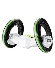 2 Rounds Stunt 360°, Roll to Walk Racing Stunt Car - White