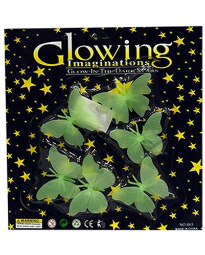 Pack of 5 Glowing Butterflies