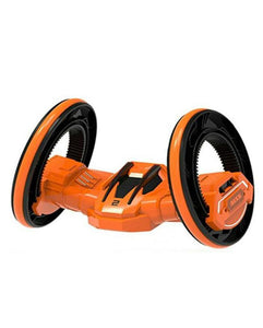 2 Rounds Stunt 360°, Roll to Walk Racing Stunt Car - Orange