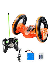 2 Rounds Stunt 360°, Roll to Walk Racing Stunt Car - Orange