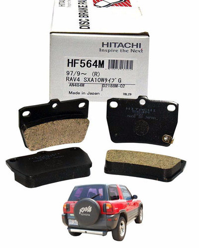 Toyota Rav4 SXA10 1996 to 2000 - Disc Brake Pads Rear