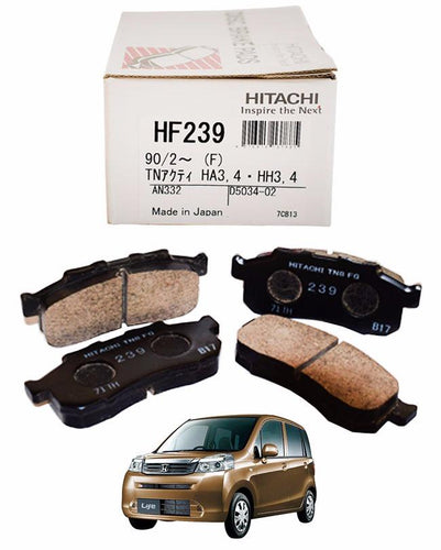 Honda Life 2008 to 2017- Disc Brake Pads Front
