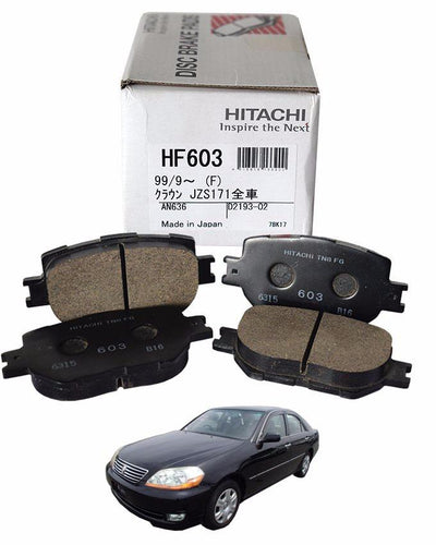 Toyota Mark 2 Grande 2000 to 2005 - Disc Brake Pads Front