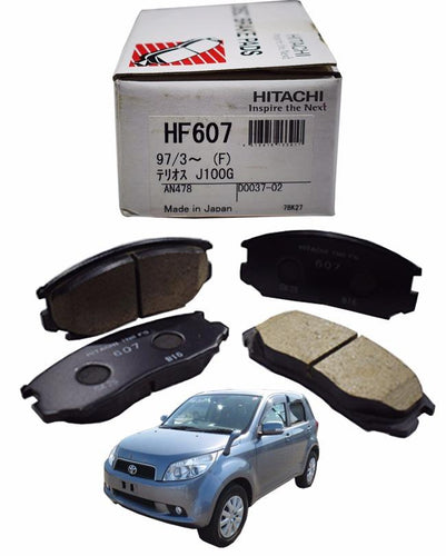 Toyota Rush 2006 to 2013 - Disc Brake Pads Front