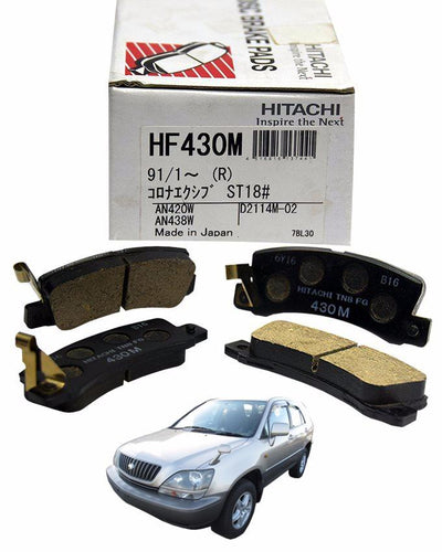 Toyota Harrier SXU15 2200CC 1997 to 2000 - Disc Brake Pads Rear