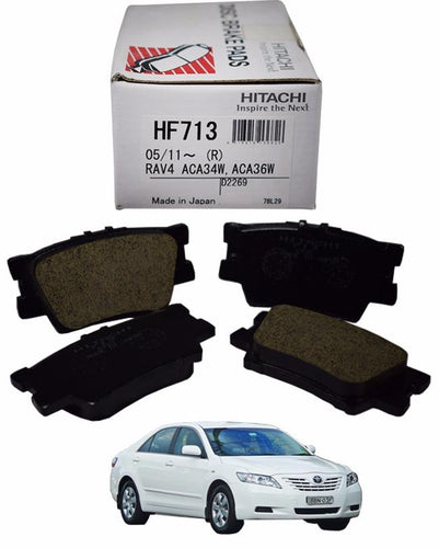 Toyota Camry ACV40 2006 to 2009 - Disc Brake Pads Rear