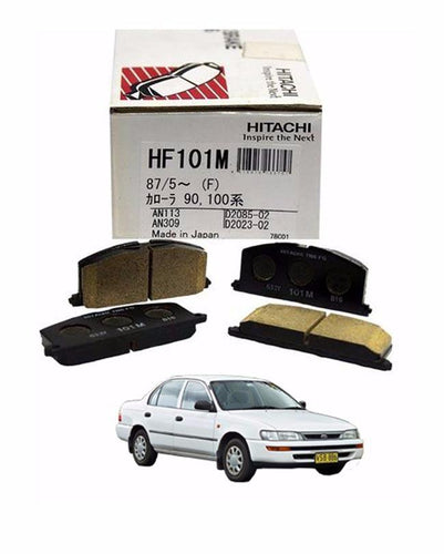 Toyota Corolla 1992 To 2002 - Disc Brake Pads Front