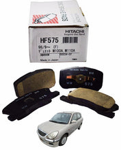 Toyota Duet 1998 to 2004 - Disc Brake Pads Front