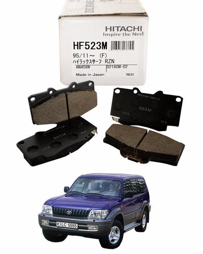 Toyota Prado Automatic 1996 to 2001 - Disc Brake Pads Front