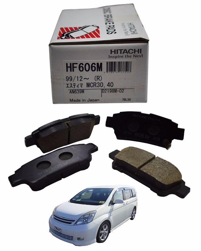 Toyota I.S.I.S 2004 to 2009 - Disc Brake Pads Rear