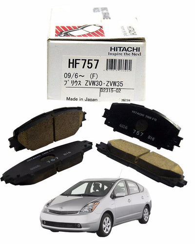 Toyota Prius 1800 cc 2009 to 2016 - Disc Brake Pads Front