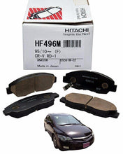 Honda Civic Reborn 2006 To 2011 - Disc Brake Pads Front - HF496M-CIVICREBORN06-11FRONT