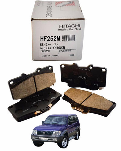 Toyota Prado Manual 1996 to 2001 - Disc Brake Pads Front