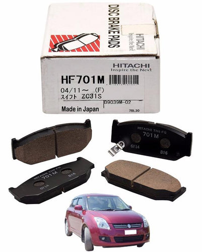 Suzuki Swift 2010 To 2017 - Disc Brake Pads Front