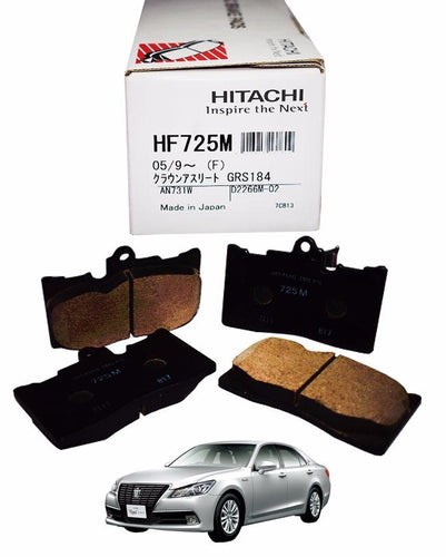 Toyota Crown Majesta GRS184 2014 to 2017- Disc Brake Pads Front
