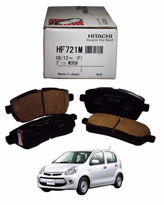 Toyota Passo(Hana Only) 2010 to 2016 - Disc Brake Pads Front