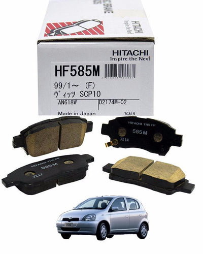 Toyota Vitz 1999 to 2005 - Disc Brake Pads Front