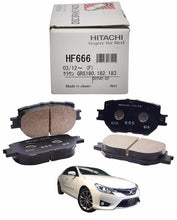 Toyota Mark X GRX130 2500CC 2012 to 2017- Disc Brake Pads Front