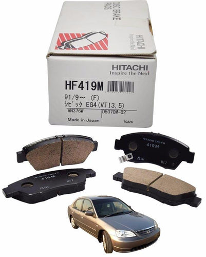 Honda Civic CF1,CF4 2001 to 2005 - Disc Brake Pads Front