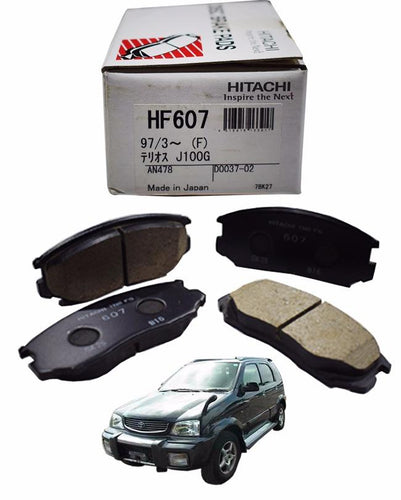 Toyota Cami 1999 to 2005 - Disc Brake Pads Front