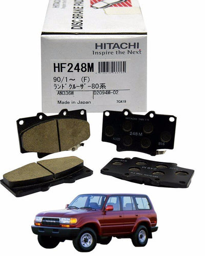 Toyota Land Cruiser ( Cruising ) 1993 to 1995 - Disc Brake Pads Front