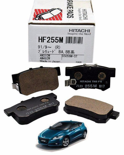 Honda Civic CR-Z 2010 to 2014 - Disc Brake Pads Rear