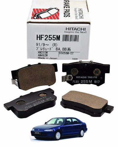 Honda Civic 1996 To 2000 - Disc Brake Pads Rear