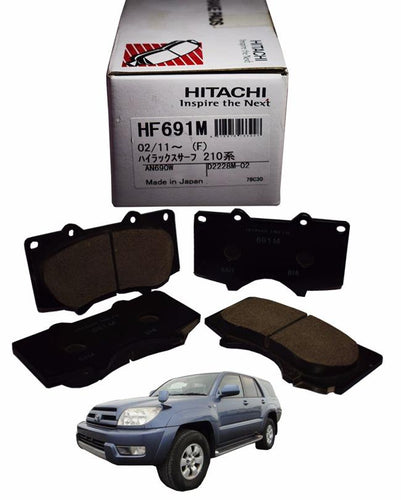 Toyota Surf 2003 to 2007 - Disc Brake Pads Front