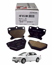 Toyota Corolla 2003 to 2008 - Disc Brake Pads Rear