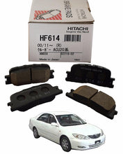 Toyota Camry ACV30 2001 to 2006 - Disc Brake Pads Rear