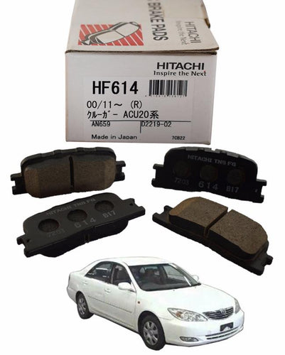 Toyota Camry ACV30 2001 to 2006 - Disc Brake Pads Rear