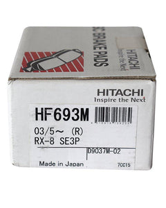 Mazda RX-8 2003 to 2010 - Disc Brake Pads Rear