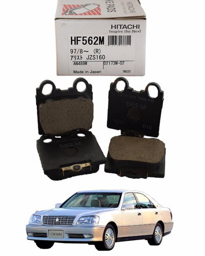 Toyota Crown 1999 to 2007 - Disc Brake Pads Rear