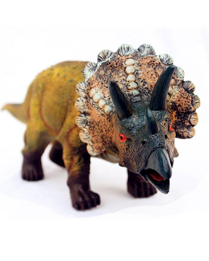 Museum Quality Realistic Dinosaur Toy Model Figure -Triceratops