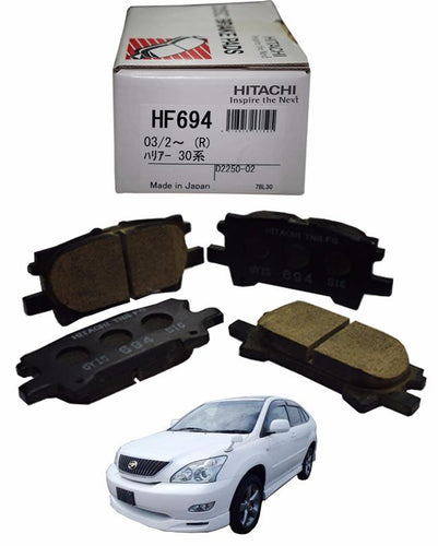 Toyota harrier MCU35 2003 to 2006 - Disc Brake Pads Rear