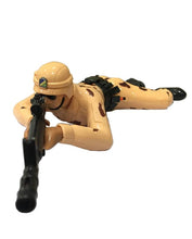 Crawling Army Soldier Battery Operated Toy With Lights & Sounds - Brown