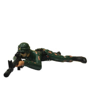Crawling Army Soldier Battery Operated Toy With Lights & Sounds - Green