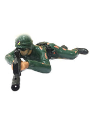 Crawling Army Soldier Battery Operated Toy With Lights & Sounds - Green