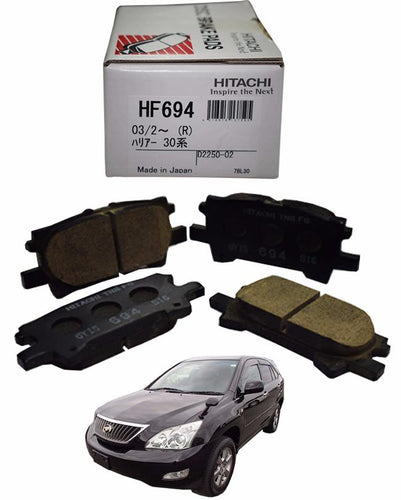Toyota harrier MCU30 2003 to 2006 - Disc Brake Pads Rear