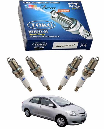 Pack of 4 - Zapple iridium High Performance Spark Plugs For Belta All Models