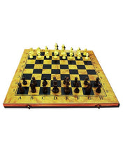 3 in 1 - Chess, Checkers & Backgammon - Black And Brown