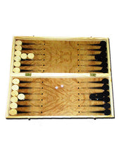 3 in 1 - Chess, Checkers & Backgammon - Black And Brown