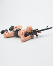 Crawling Army Soldier Battery Operated Toy With Lights & Sounds - Brown