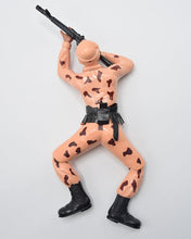 Crawling Army Soldier Battery Operated Toy With Lights & Sounds - Brown