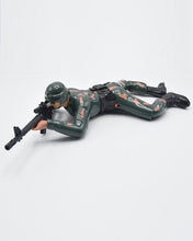 Crawling Army Soldier Battery Operated Toy With Lights & Sounds - Green
