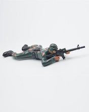 Crawling Army Soldier Battery Operated Toy With Lights & Sounds - Green