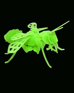 Glowing Honeybee 3D Character