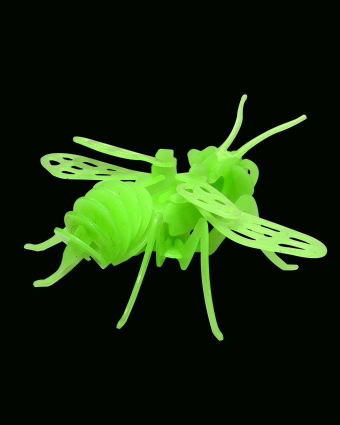 Glowing Honeybee 3D Character